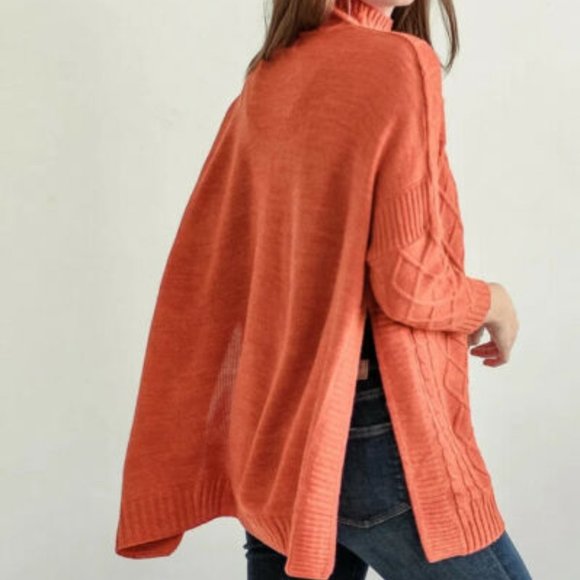 Mer Sea Libson Traveler Sweater Lattice Front OSFM - Picture 8 of 12